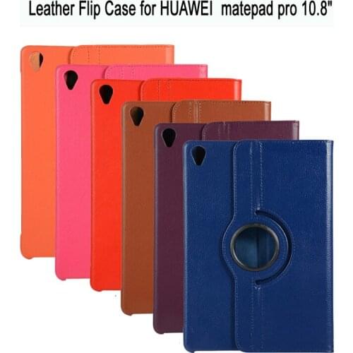 Rotary Leather Flip Case for HUAWEI matepad pro 10.8" Tablet Book Cover Stand Case for HUAWEI matepad pro 10.8 Tablet PC