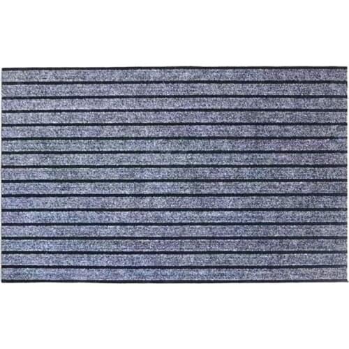 Durable Striped Doormat Outdoor Indoor, 20X31.5 Inch Waterproof Non Slip Washable Entrance Rug Floor Mats, Upgrade Scraper Doorm