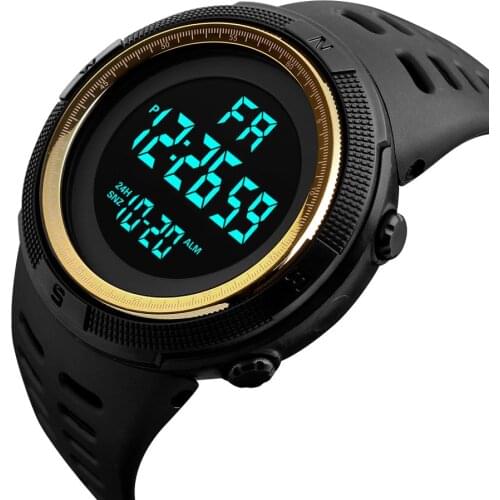 Luxury Sport Led Watch For Men Waterproof Digital Watches For Outdoor Silicone Band Wrist Watches Clocks