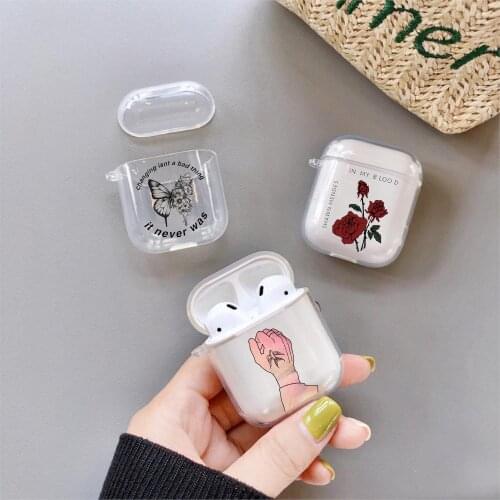 Shawn Mendes If I Can't Have You Case for Airpods 2 1 Cases For Air pod Clear Cute Soft TPU transparent Fundas Coque Case