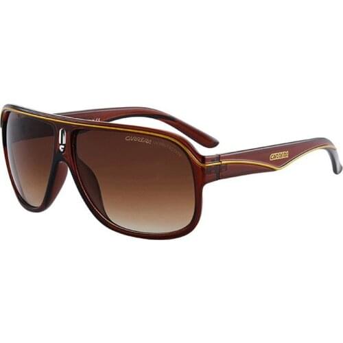 Square Brown Aviation Men Women Sunglasses Vintage Retro Beach Sports Oversize Colorful Outdoor Sun Glasses gafas de sol hombre