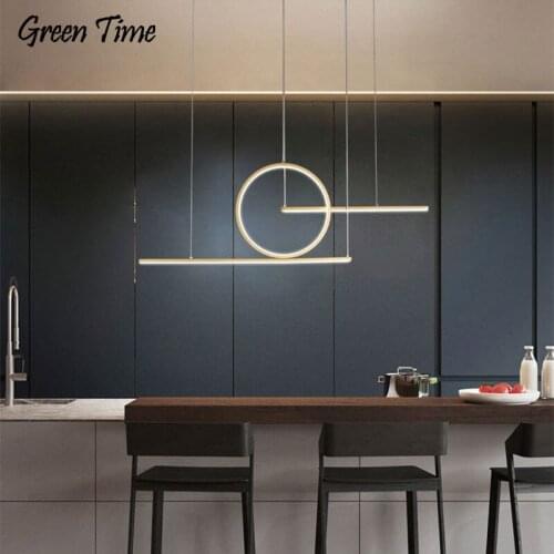 Modern Led Pendant Light For Living room Dining room Kitchen Bedroom Hanging Lamp Pendant Lamp Metal Lighting Fixtures Dimmable