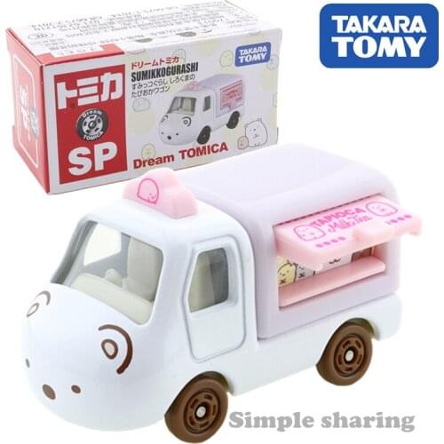 Takara Tomy Dream Tomica SP Sumikko Gurashi White Bear`s Tapioca Wagon Car Motor Vehicle Diecast Metal Model