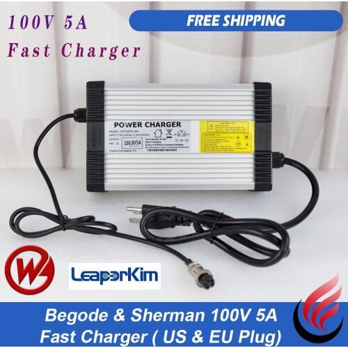 Sherman Begode Gotway 100V 5A Fast Charger Suitable For Electric Unicycle MSPro RS EX Monster Free Shipping