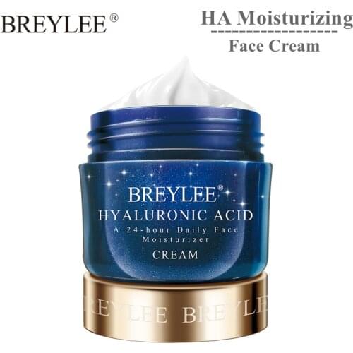 BREYLEE Hyaluronic AcidMoisturizerFaceCream 24-HourMoisturizingMakeTheSkin Feel HydratedSoft And FullyMoisturizedKoreanFaceCream