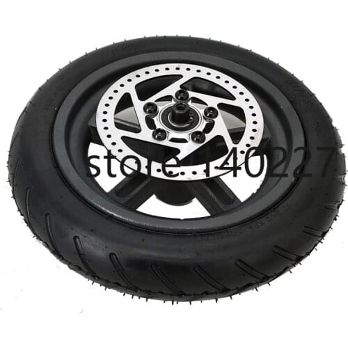 For Xiaomi Mijia M365 Electric Scooter Rear Tire With Wheel Hub Disc Brake Set Scooter Back Tyre Electric Scooter Parts M 365