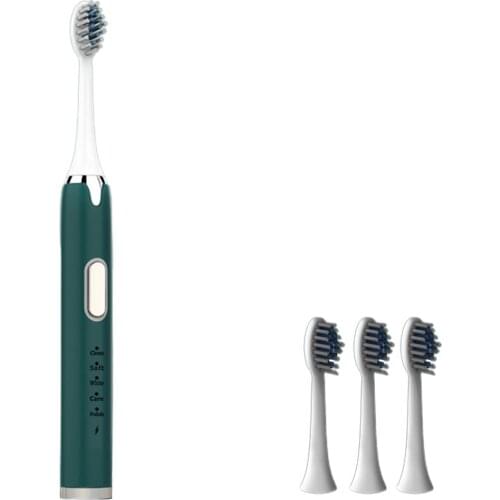 Adult Electric Toothbrush USB Rechargeable Ultra Sonic Washable Relaxing Powerful 5 Speed Electric Toothbrush