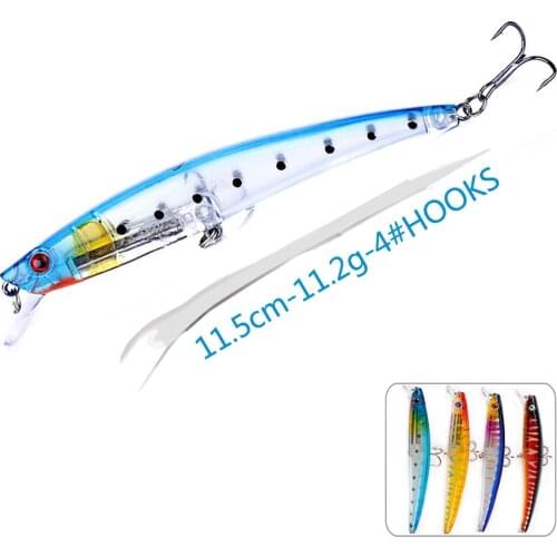1pcs Crankbait Fishing Lure Accessories Minnow Hard Bait Artificial Wobbler For Pike Carp Tackle Pesca Bass Trolling Carp Peche