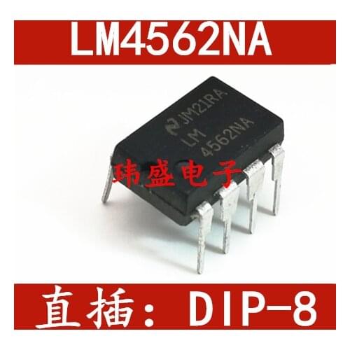 10pcs LM4562NA LM4562 dip-8