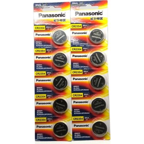 20pcs/lot Panasonic CR2354 CR 2354 Button Cell Batteries DL2354 ECR2354 GPCR2354 3V Lithium Coin Battery