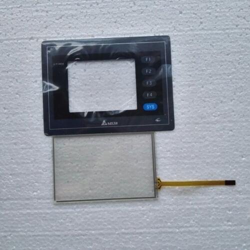 3.5 INCH DOP-AS35THTD Touch Glass PaneL + Membrane film for DELTA HMI Panel repair~do it yourself,New & Have in stock