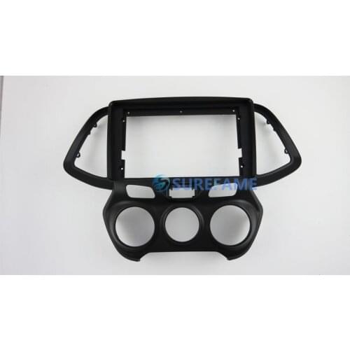 9 inch Car Fascia Radio Panel for HYUNDAI SANTRO ATOS 2018+ Dash Kit Install Facia Bezel Adapter Trim Plate Console 9inch Cover