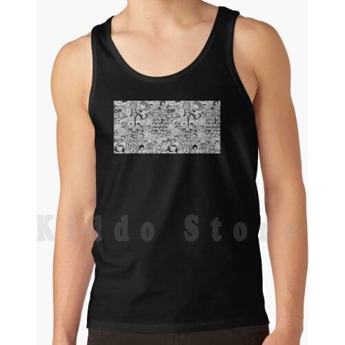 Anime Original tank tops vest 100% Cotton Hentai Manga Doujin Doujinshi Lewd Oppai Waifu Sexy Boobs Venombeasticorn