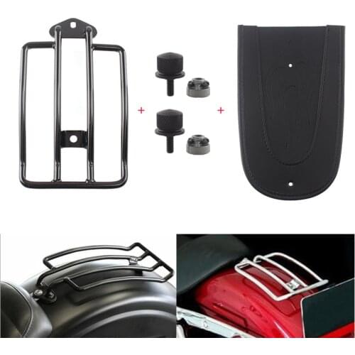 Motorcycle Rear Solo Seat Luggage Rack Support Shelf For Harley Sportsters Iron 48 72 883 XL1200 2004-2020 2016 2017 2018 2019