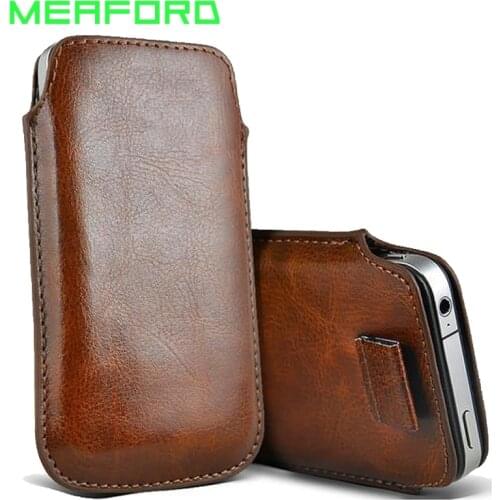 Leather Pouch Coque For iPhone 11 X S Case Pocket Rope Holster Pull Tab Pouch Cover For iPhone 11 Pro XS XR PU Phone Bag Case