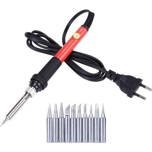 Adjustable Temperature Electric Soldering Iron 60W 220V/110V Soldering Gun Welding Solder Tools Fer a Souder Soldeerbout