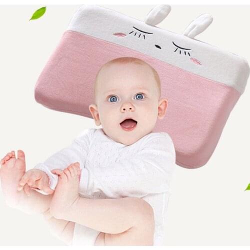 Cotton memory baby pillow cartoon rabbit memory pillow baby pillow gift package