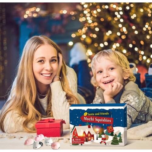 Advent Calendar 2021 - 24 Days Of Surprises Fidget Toys Bulk Christmas Holiday Countdown Advent Calendars With 24 Little Doors