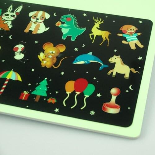 HOT Level Fluorescent Drawing Board Childrens Toy Copy Pad Painting Educational Girls Boys Kids Creative Gifts Magic Writing