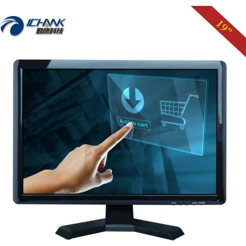 ZB190JC-592R/19" inch 1440x900 16:10 Widescreen HDMI USB VGA Touch Screen PC Monitor For POS Cash Register Ordering Meal Machine
