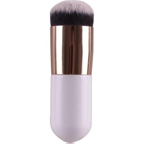 New Chubby Pier Foundation Brush Flat Cream Makeup Brushes Professional Cosmetic Make-up Brush Round Head Cosmetic Tools