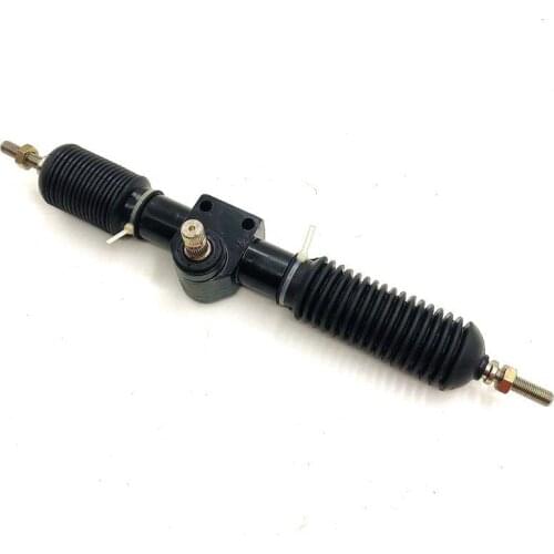 430mm M10 Full steel Power Steering Gear Rack Pinion Assy Fit For DIY China Golf Go Kart Buggy Karting ATV UTV Bike Parts