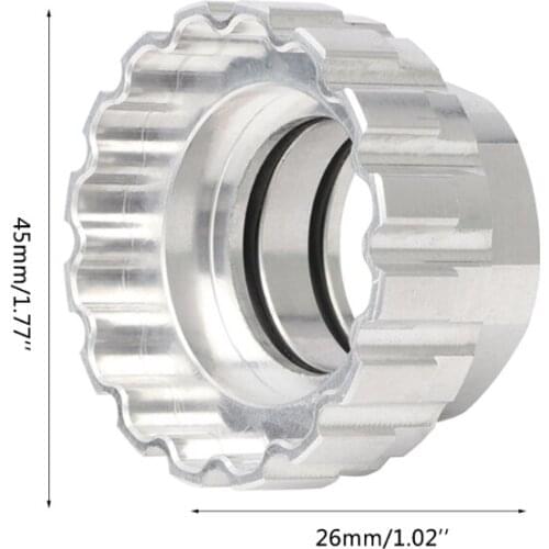 Compatible W/ Shi-mano M7100 M9100 M8100 ,12-speed Front Direct Mount Chainring Lock Ring Removal Tool G99D