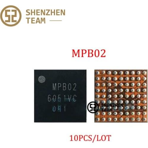 SZteam 10Pcs/Lot PMIC MPB02 S2MPB02 For Power IC Samsung S6 G9200 G920F S7 EDGE S8+ NOTE5 Integrated Circuits Replacement Parts
