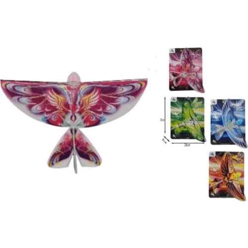 Outdoor Toys Free Flying Bird Children Boy Girl Toy Small Aircraft without Remote Control Simple Operation for Spring