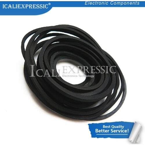 1pack Mix Cassette Tape Replacement Rubber CD DVD Cassette Tape Recorder Turntable Strap Belt For CD-ROM Video Machines 1*1mm