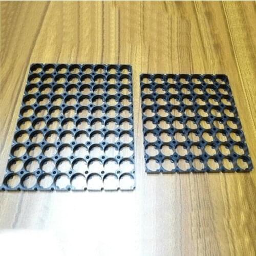 100pcs/lot 10*10 10*11 10*12 10*13 21700 Battery Holder Bracket Cell Safety Anti Vibration Plastic Brackets For 21700 Batteries