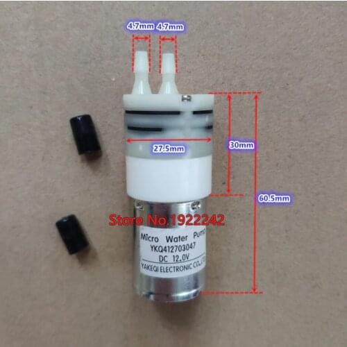 12V 24V water pump dual orifices self-priming diaphragm pump 370 pum0p