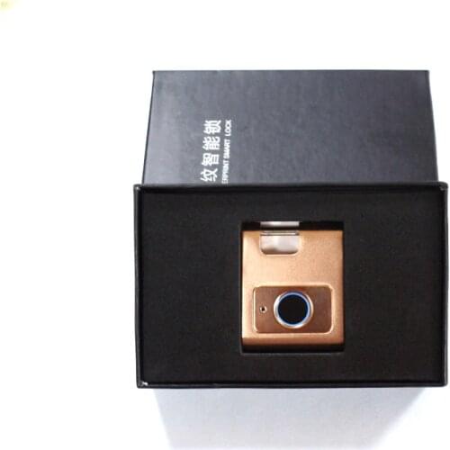 Bluetooth APP Fingerprint Smart Padlock Keyless Security Alarm Anti-thief Digital Door Lock For Drawer File Cabinet Lock