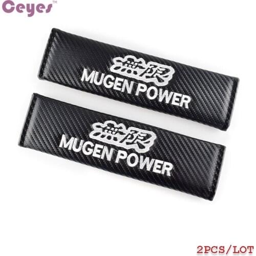 Ceyes Car-Styling Car Accessories JDM Case For Honda Mugen Civic Accord Crv Fit City Jazz Hrv Auto Emblems Stickers Car Styling