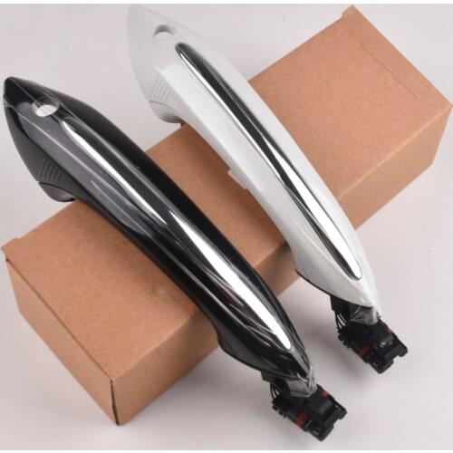 Black white car Exterior door handle for BMW F07 F10 F06 F11 F01 F03 F04 520d 520i 523i 525d 528i 528iX 530d 530i 535d 535i