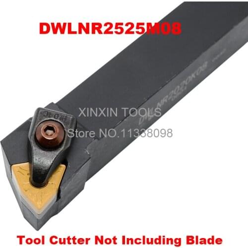 DWLNR2525M08,turning tool holder boring bar internal turning tools D TYPE locked mini lathe tool holder for WNMG 0804 inserts