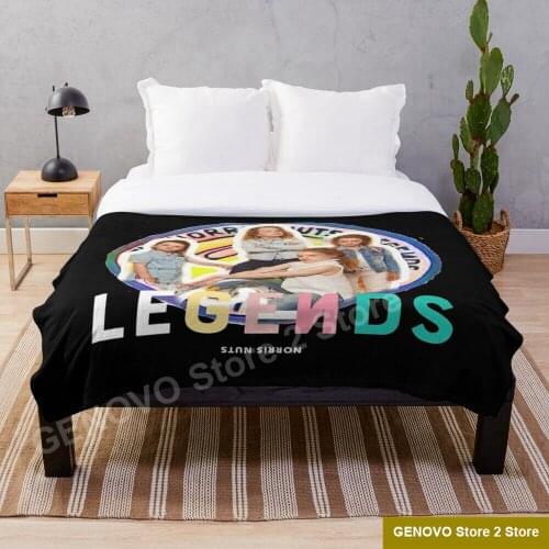 Newest Legends Norris Nuts Blanket Fleece Cartoon Print Children Warm Bed Throw Blanket newborn bayby Adult Blanket