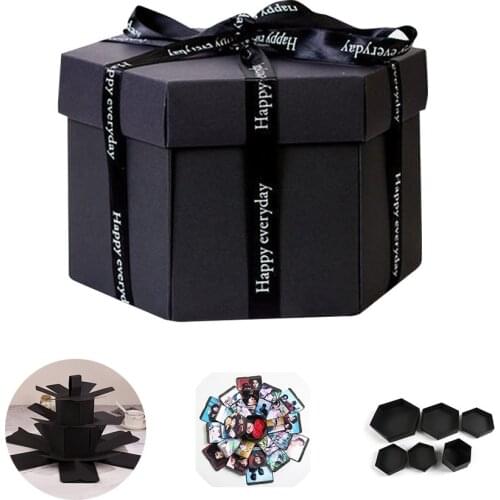 Explosion Box Gift Photo Box Handmade For Easter Valentines Day Gift Wedding Scrapbook DIY Photo Album Surprise Box Gift Boxes