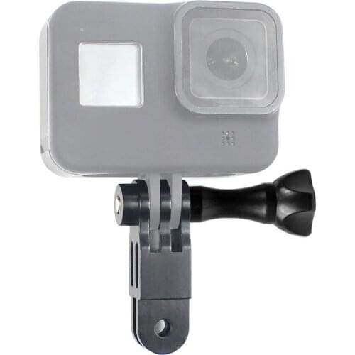 BGNing 50mm Camera Mount Bracket Extension Two Way Detachable Aluminum Pivot Arm w Screw for Gopro Max 8 Action Camera