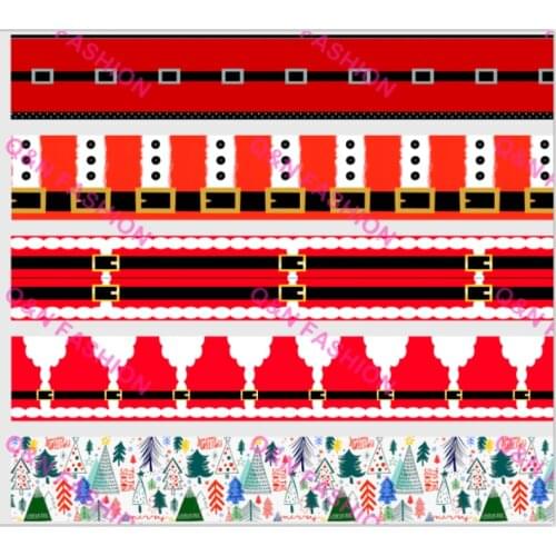 Q&N ribbon 50Yards 16mm 22mm 25mm 38mm 75mm Christams Grosgrain/FOE Ribbons for DIY Bow Craft Wedding Christmas Party Decoration