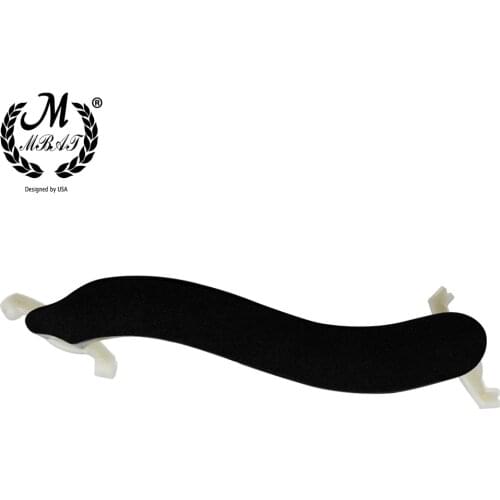M MBAT VR-180 Adjustable Glass Steel Black Universal Violin Shoulder Rest For 3/4 And 4/4 Violin Stringed Instrument Accessories