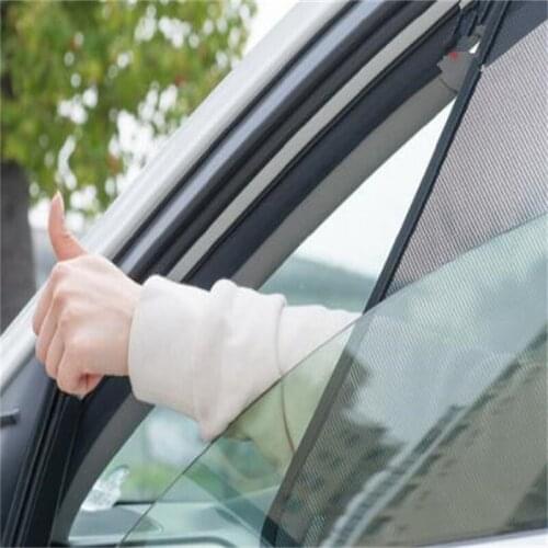 2021 June new Car curtain sunshade Car side window sunscreen Car heat insulation invisible curtains