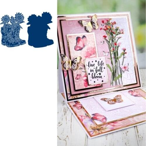 2021 NEW Product Floral Docs Metal Cutting Dies for DIY Scrapbooking Crafts Dies Cut Stencils Maker Photo Album Template