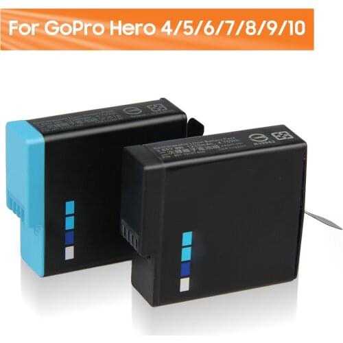 Original Replacement Battery 3354-06532-000 AHDBT-401 For GoPro Hero4 Genuine Rechargable Battery 1160mAh