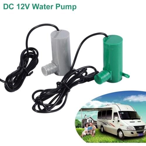 DC Water Pump Submersible 12V Caravan High Flow Camper RV Water Pumps 500L/h for Garden Pond