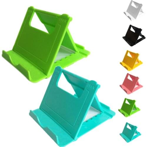 Adjust Portable Phone Lazy Holder Multi-angle Mount Universal Foldable Mobile Phone Tablet Desk Stand For Samsung For iPhone