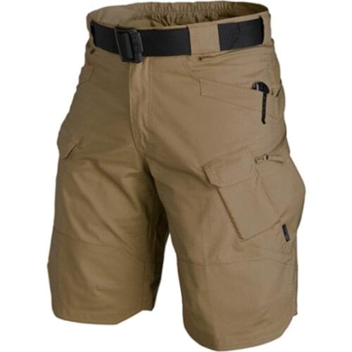 2021 Upgraded Waterproof Shorts Mens Cargo Shorts Relaxed Fit Water Resistant Work Hiking Shorts Outdoor Activity d88