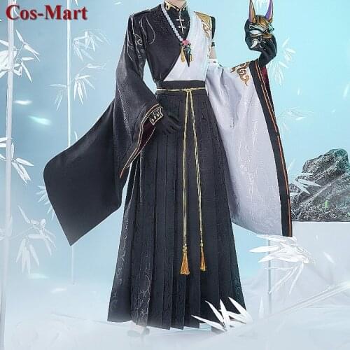 New Game Genshin Impact Xiao Cosplay Costume Handsome Retro Style Uniforms Full Set Activity Party Role Play Clothing S-XL