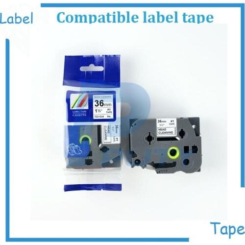 High quality Compatible brother head cleaning tape 12mm-36mm TZ-CL3 TZ-CL4 TZ-CL5, TZ-CL6