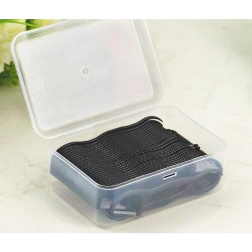50pcs Dental Floss Flosser Picks Teeth Toothpicks Stick Tooth Clean Oral Care 7.5cm